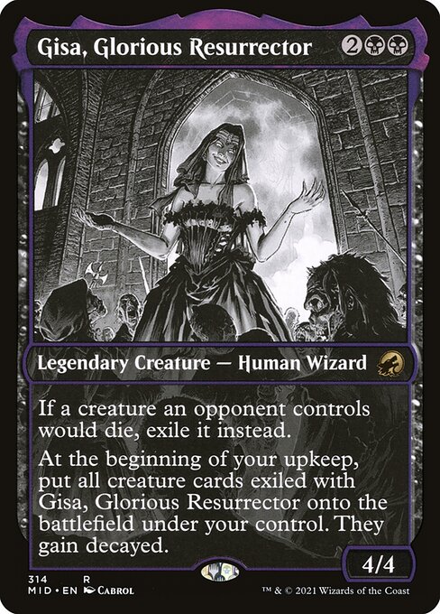 Gisa, Glorious Resurrector XMID-314 Rare Near Mint Englisch