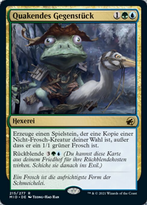 Quakendes Gegenstück MID-215 Rare Near Mint Deutsch