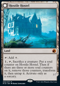 Hostile Hostel // Creeping Inn MID-264 Mythic Good Deutsch