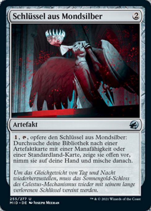 Schlüssel aus Mondsilber MID-255 Uncommon Near Mint Deutsch