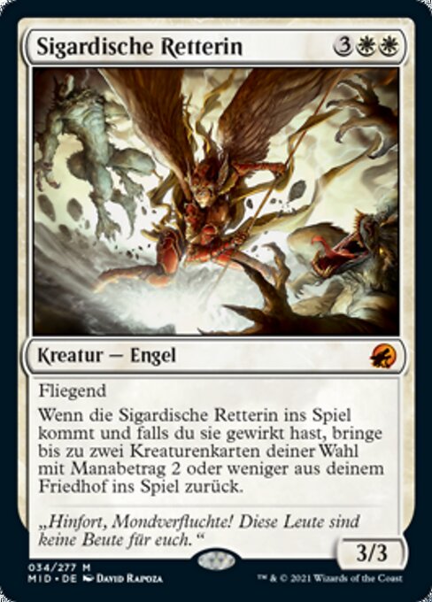 Sigardische Retterin MID-34 Mythic Excellent Deutsch