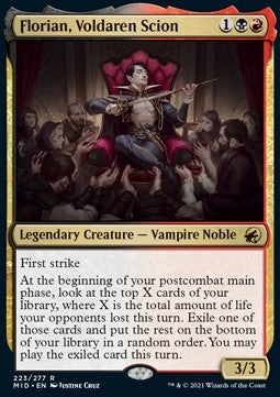 Florian, Voldaren-Nachkomme MID-223 Rare Excellent Deutsch Foil