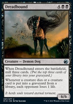 Horrorhund MID-97 Uncommon Near Mint Deutsch Foil