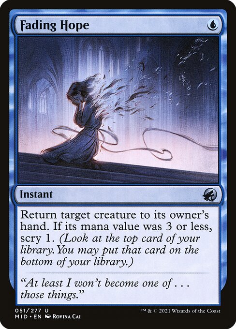 Fading Hope MID-51 Uncommon Near Mint Englisch