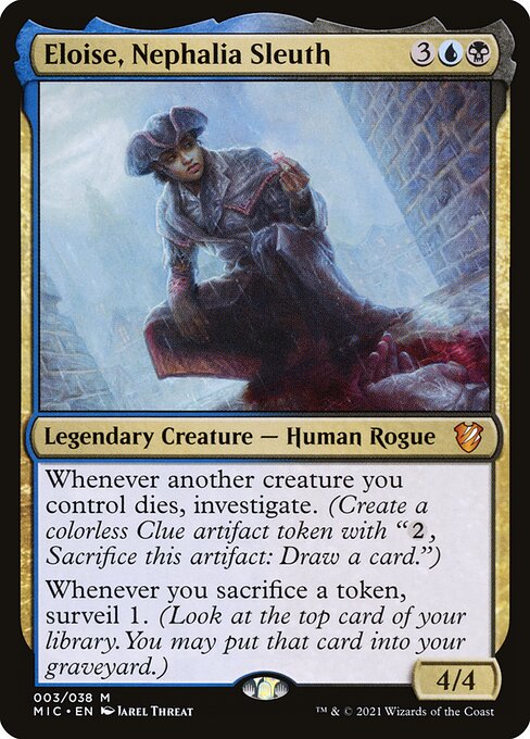 Eloise, Nephalia Sleuth MIC-3 Mythic Near Mint Englisch Foil