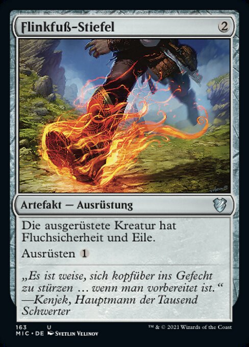 Flinkfuß-Stiefel MIC-163 Uncommon Good Deutsch