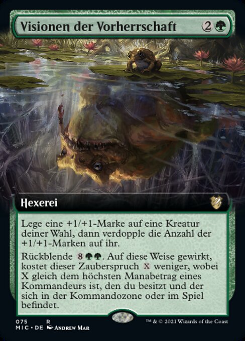 Visionen der Vorherrschaft (V.2) MIC-75 Rare Excellent Deutsch