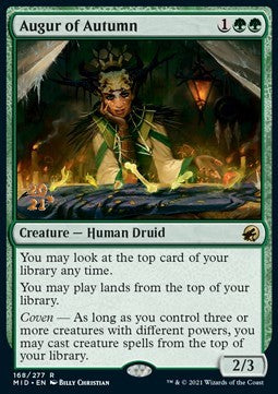 Augurin des Herbstes (V.1) PMID-168 Rare Excellent Englisch Foil