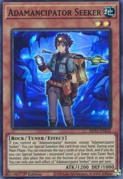 Adamancipator Seeker MP21-224 Super Rare Near Mint Englisch 1. Auflage