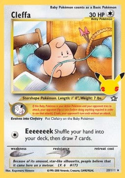 Cleffa CEL-NG 20 Rare Excellent Englisch