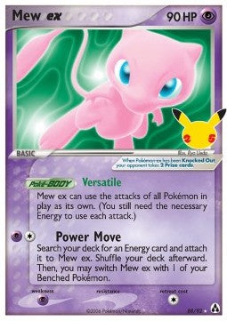Mew ex CEL-LM 88 Ultra Rare Excellent Deutsch