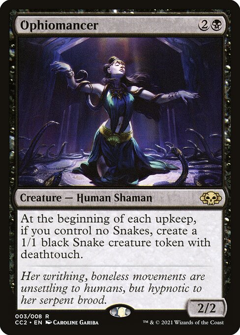 Ophiomancer CC2-3 Rare Excellent Englisch