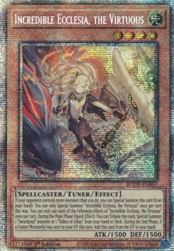 Incredible Ecclesia, the Virtuous (V.2) BODE-EN007 Starlight Rare Near Mint Englisch 1. Auflage