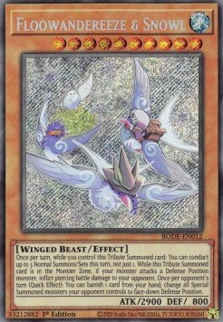 Wanderbrise und Schneule (V.1) BODE-012 Secret Rare Light Played Deutsch 1. Auflage