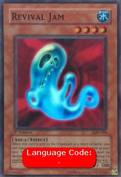 Revival Jam LON-006 Super Rare Light Played Englisch