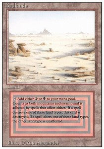 Badlands 3ED- Rare Poor Englisch