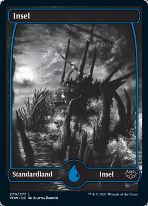 Insel (V.1) VOW-270 Land Near Mint Deutsch Foil