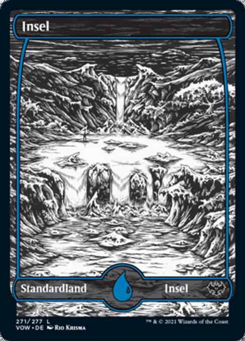 Insel (V.2) VOW-271 Land Near Mint Deutsch Foil