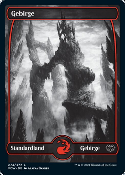 Gebirge (V.1) VOW-274 Land Near Mint Deutsch