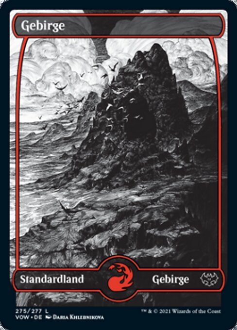 Gebirge (V.2) VOW-275 Land Near Mint Deutsch