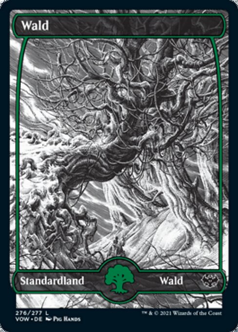 Wald (V.1) VOW-276 Land Near Mint Deutsch