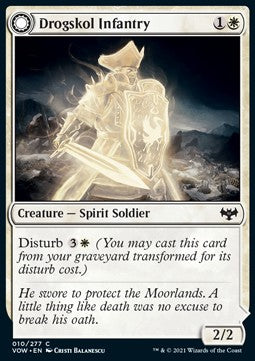 Drogskol-Infanterie // Drogskol-Bewaffnung VOW-10 Common Excellent Deutsch Foil