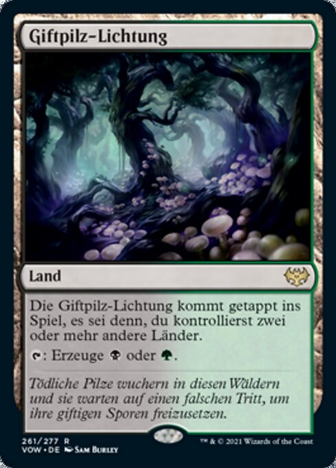 Giftpilz-Lichtung VOW-261 Excellent Deutsch Foil