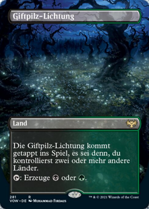 Giftpilz-Lichtung XVOW-281 Excellent Deutsch Foil