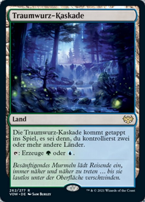 Traumwurz-Kaskade VOW-262 Near Mint Deutsch Foil