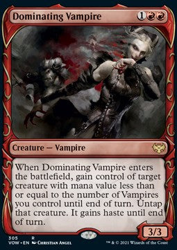 Dominierende Vampirin XVOW-305 Rare Near Mint Deutsch Foil