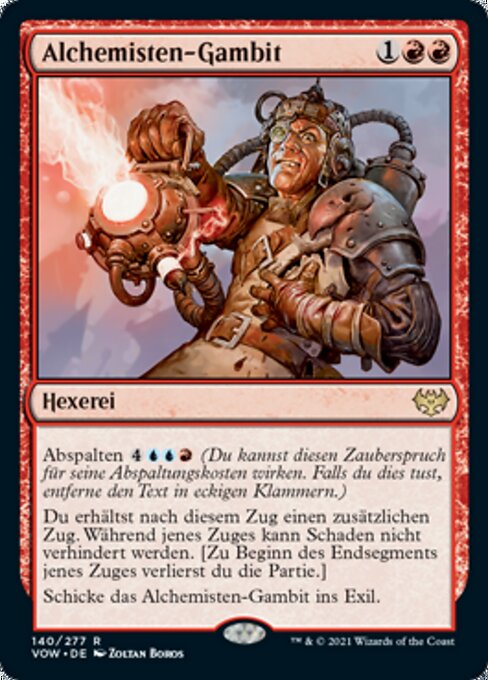 Alchemisten-Gambit VOW-140 Rare Near Mint Deutsch