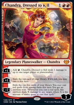 Chandra, todschick VOW-149 Mythic Excellent Englisch