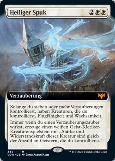 Heiliger Spuk XVOW-349 Near Mint Deutsch