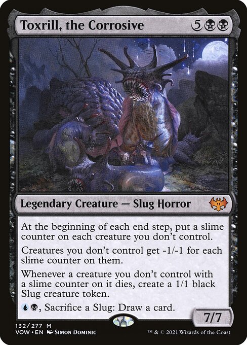 Toxrill, the Corrosive VOW-132 Mythic Excellent Englisch