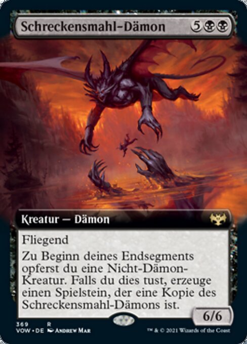 Schreckensmahl-Dämon XVOW-369 Near Mint Deutsch