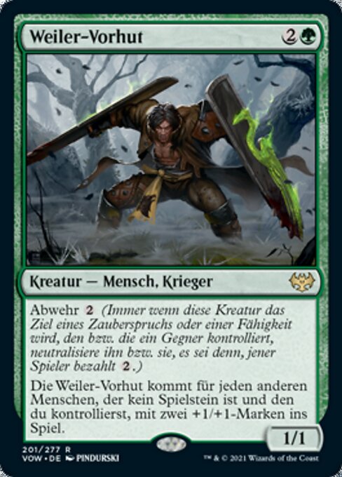 Weiler-Vorhut VOW-201 Rare Near Mint Deutsch