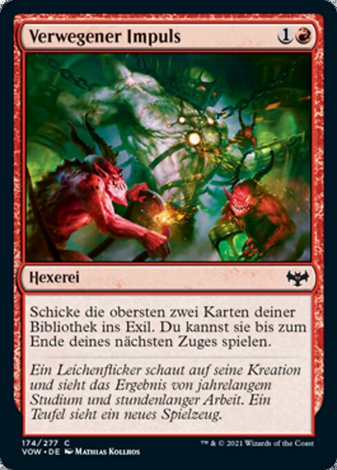 Verwegener Impuls VOW-174 Common Near Mint Deutsch