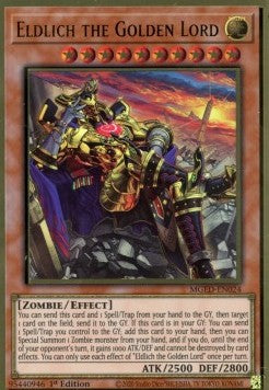 Eldlich der goldene Lord MGED-024 Premium Gold Rare Excellent Deutsch 1. Auflage