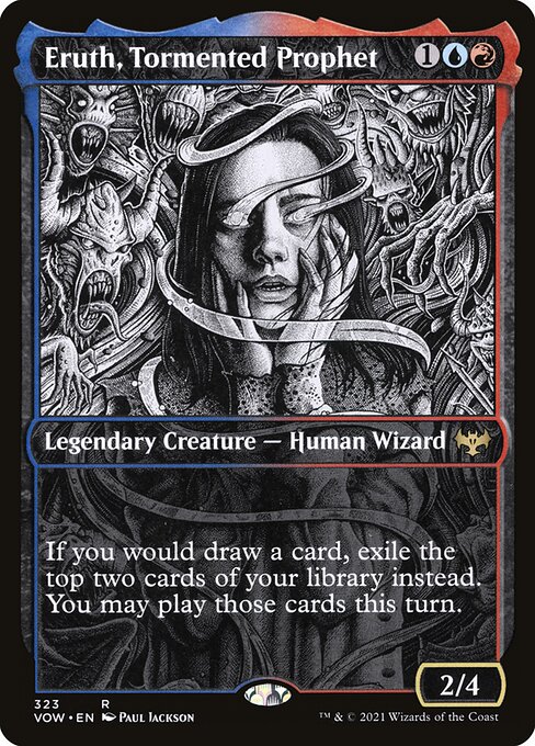 Eruth, Tormented Prophet XVOW-323 Rare Excellent Englisch Foil