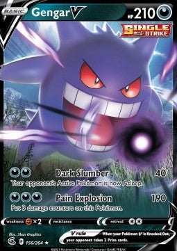 Gengar V FST-156 Ultra Rare Near Mint Deutsch