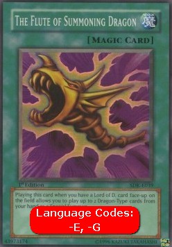 Drachenrufflöte (V.1) SDK-039 Super Rare Poor Deutsch