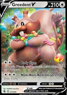 Greedent V FST-217 Ultra Rare Near Mint Englisch
