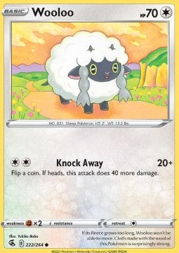 Wooloo FST-222 Common Near Mint Englisch