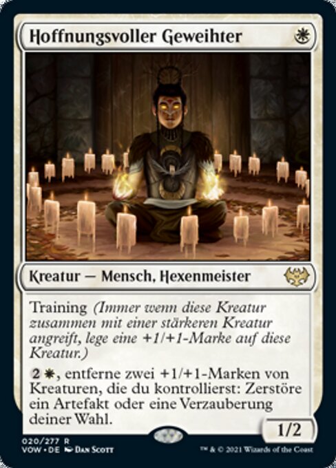 Hoffnungsvoller Geweihter VOW-20 Rare Near Mint Deutsch