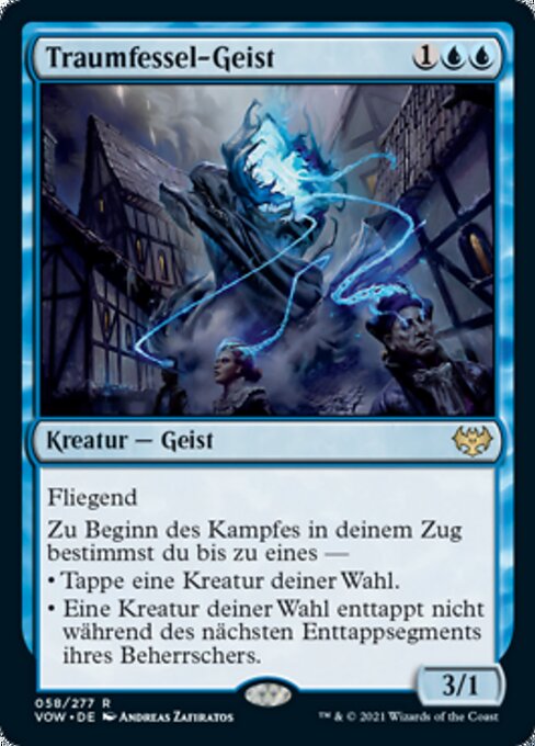 Traumfessel-Geist VOW-58 Rare Excellent Deutsch