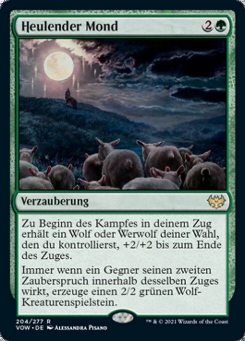 Heulender Mond VOW-204 Rare Near Mint Deutsch