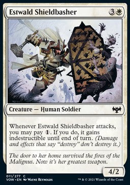 Eschwald-Schildschlägerin VOW-11 Common Near Mint Deutsch Foil