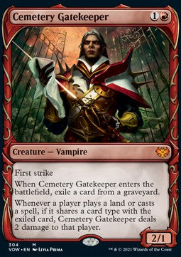 Friedhofswächter XVOW-304 Mythic Near Mint Deutsch Foil