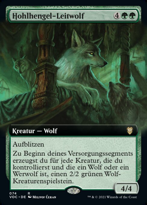 Hohlhengel-Leitwolf VOC-74 (V.2) Near Mint Deutsch