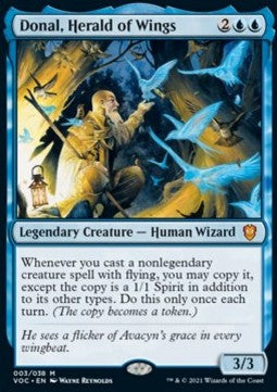 Donal, Herold der Schwingen (V.1) VOC-3 Mythic Excellent Deutsch Foil